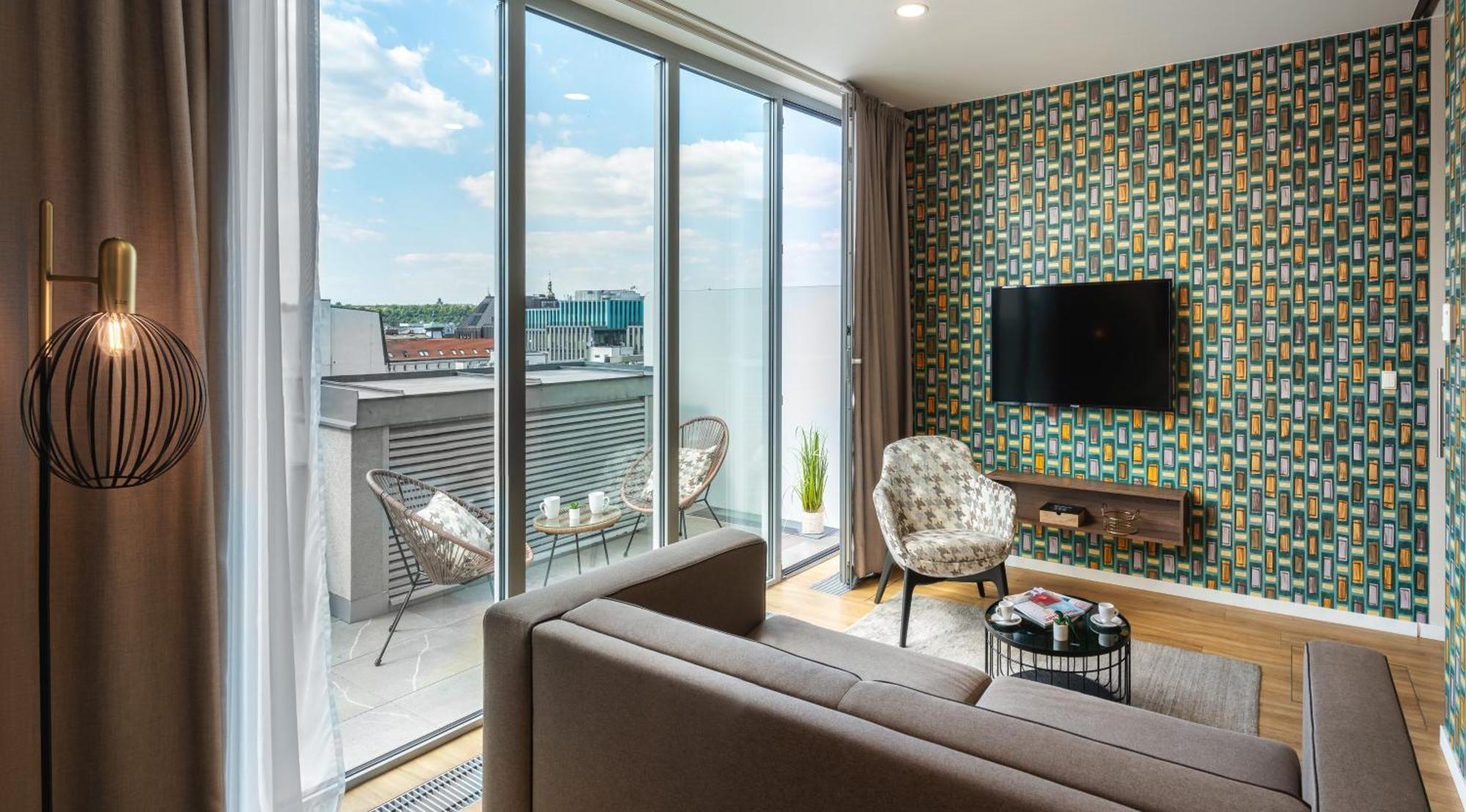 Vn17 Rooftop Suites By Adrez Prag Eksteriør billede