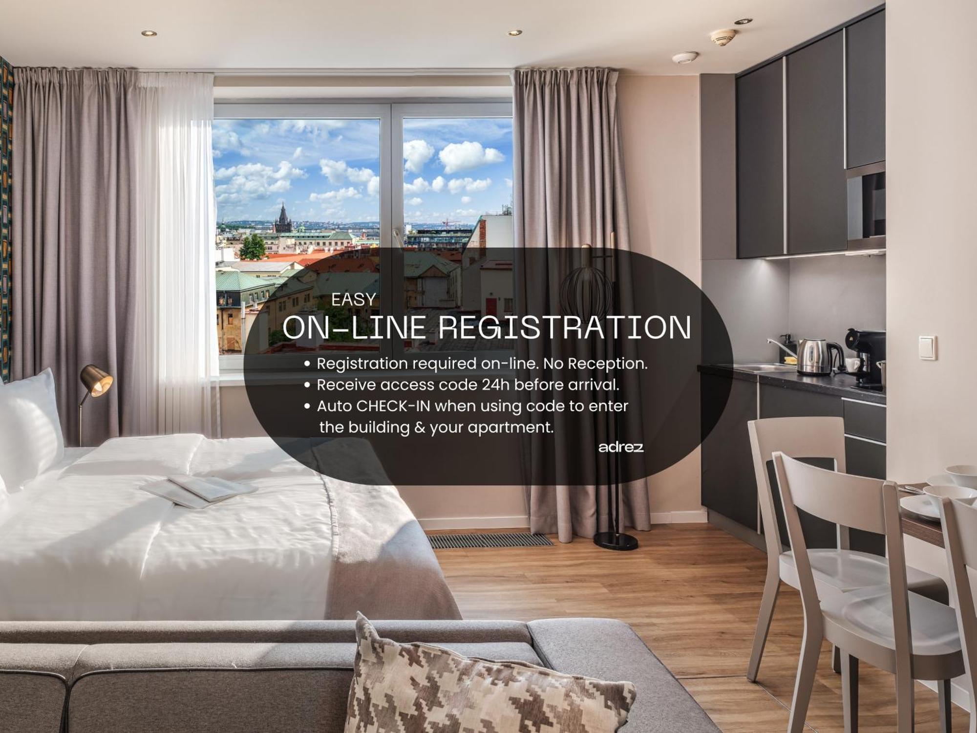 Vn17 Rooftop Suites By Adrez Prag Værelse billede